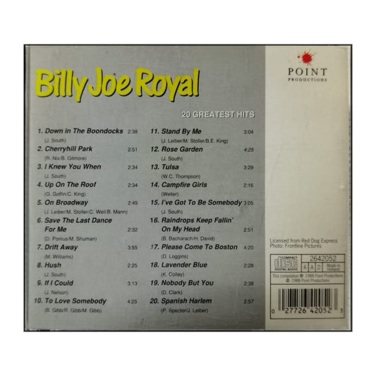 Billy Joe Royal: 20 Greatest Hits