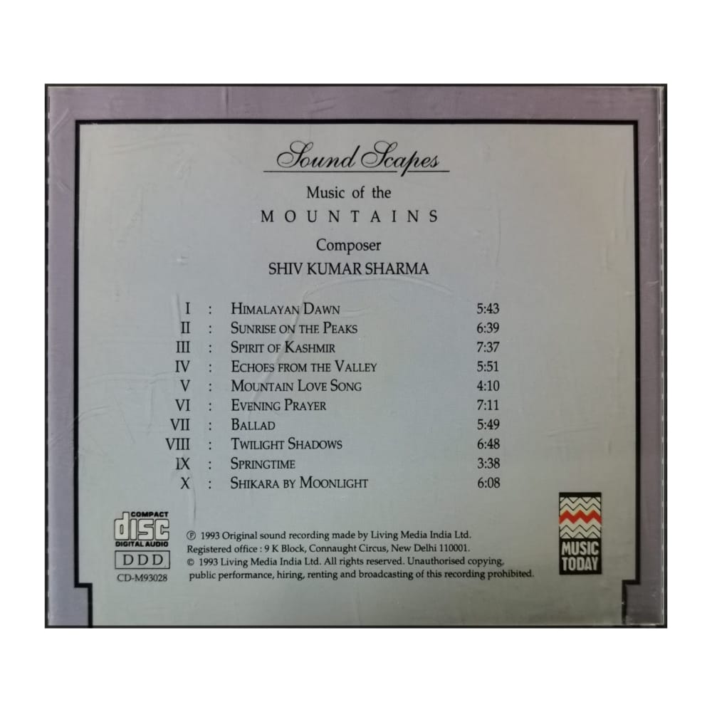 Shiv Kumar Sharma: Sound Scapes: Music Of The Mountains