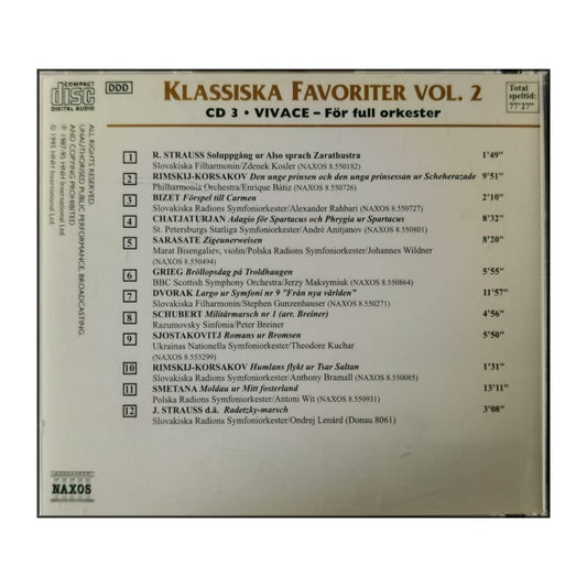 Naxos: Klassiska Favoriter 2