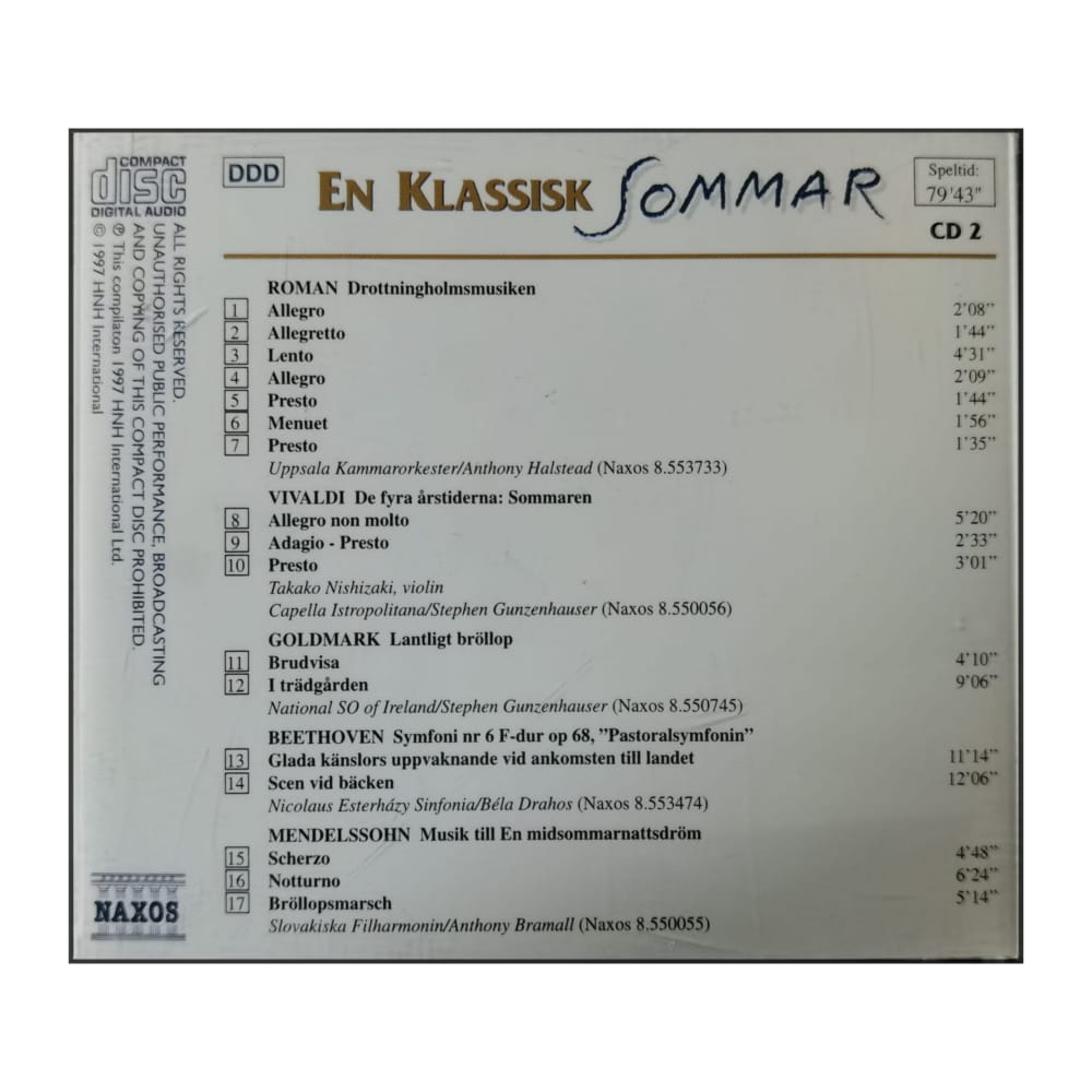 Naxos: En Klassisk Sommar Disc-2