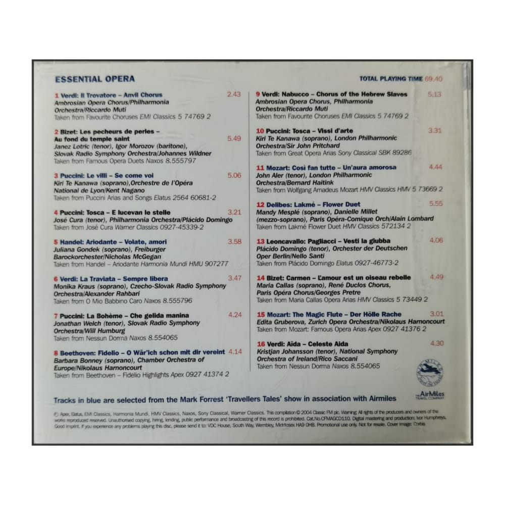 Classic Fm: Essential Opera