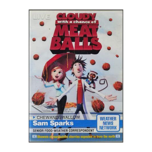 Cloudy With A Chance Of Meatballs