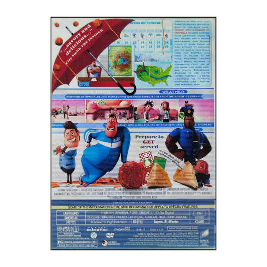 Cloudy With A Chance Of Meatballs