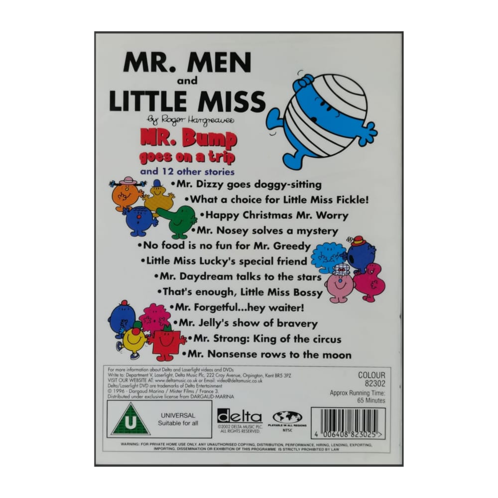 Mr. Men & Little Miss: Mr. Bump Goes On A Trip And 12 Other Stories