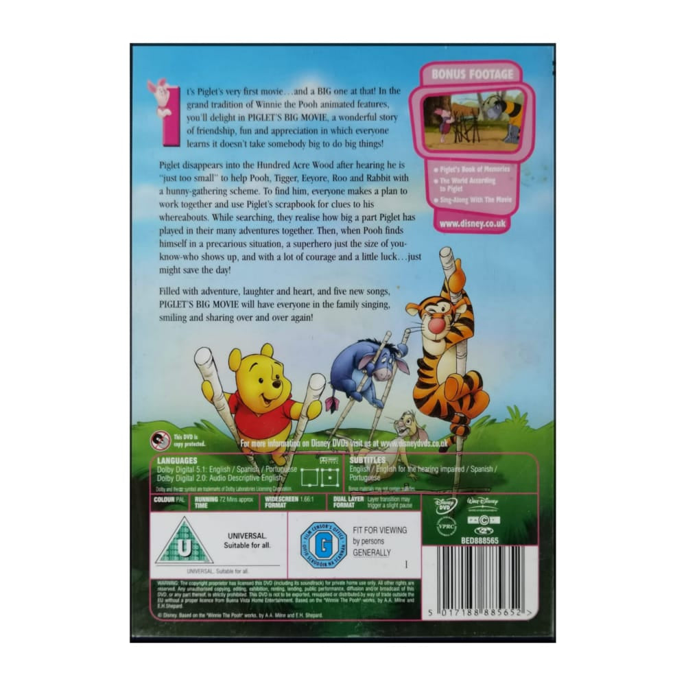 Winnie The Pooh: Piglet'S Big Movie