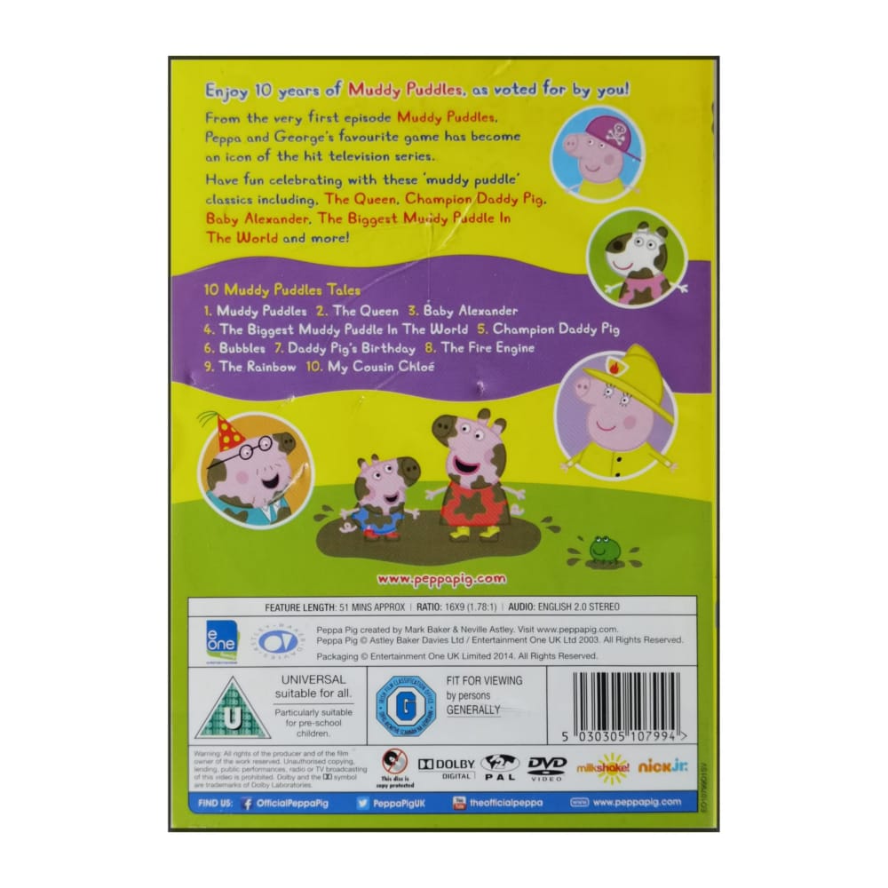 Peppa Pig: 10 Years Of Muddy Puddles
