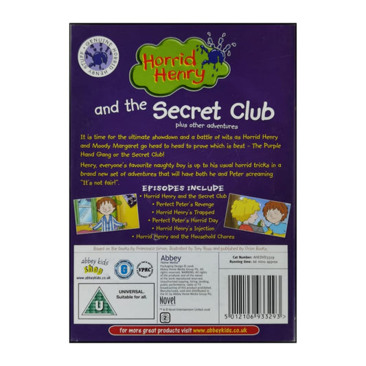 Horrid Henry And The Secret Club