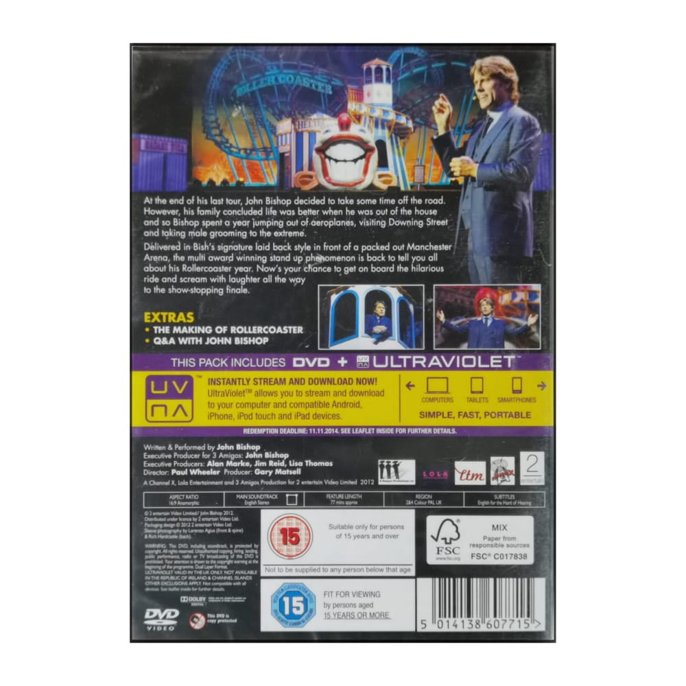 John Bishop: Live Rollercoaster Tour 2012