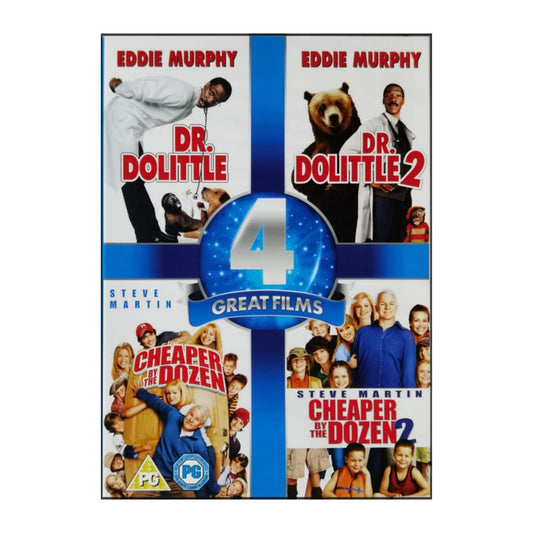Dr. Dolittle 1-2 + Cheaper By The Dozen 1-2
