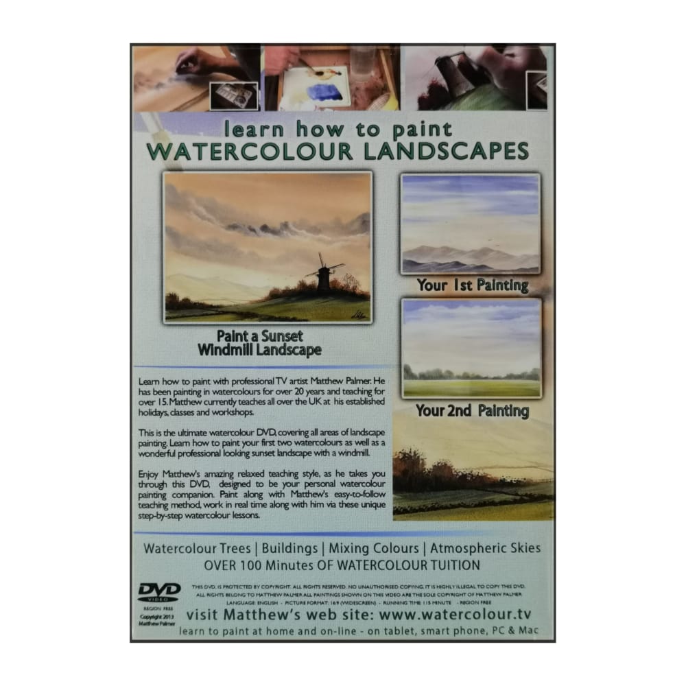 Matthew Palmer: Learn How To Paint Watercolour Painting Landscapes