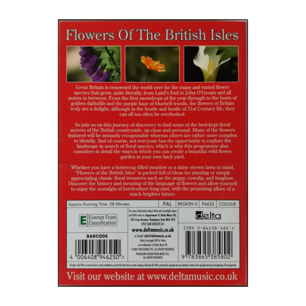 Flowers Of The British Isles
