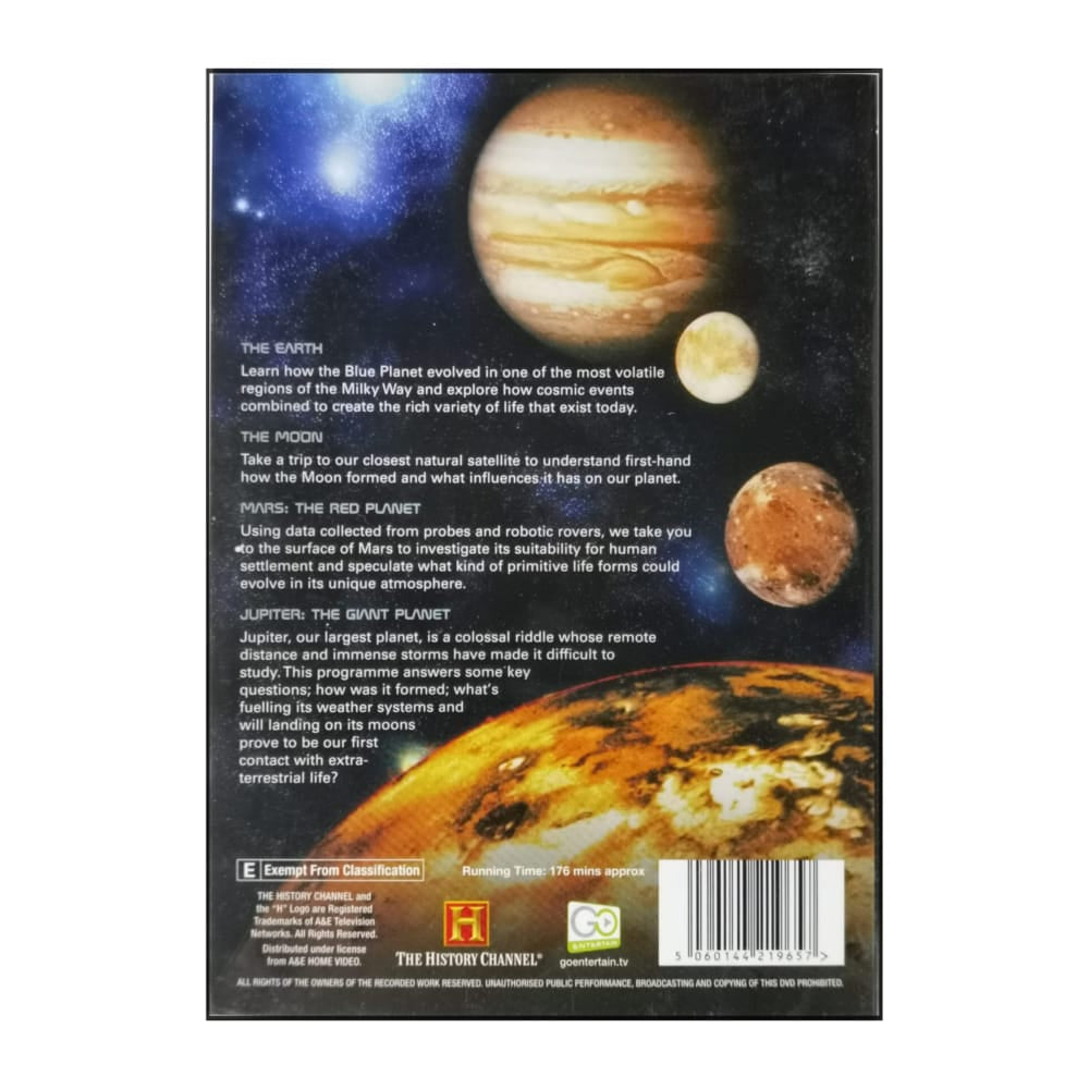 History Channel: The Planets: The Earth & The Moon Mars & Jupiter