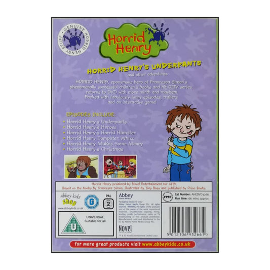 Horrid Henry 3: Horrid Henry'S Underpants And Other Adventures