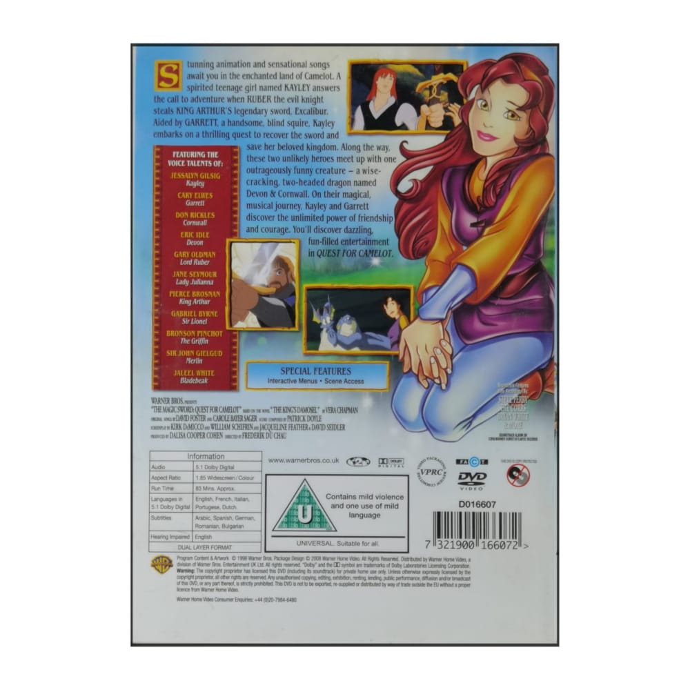 Quest For Camelot: The Magic Sword