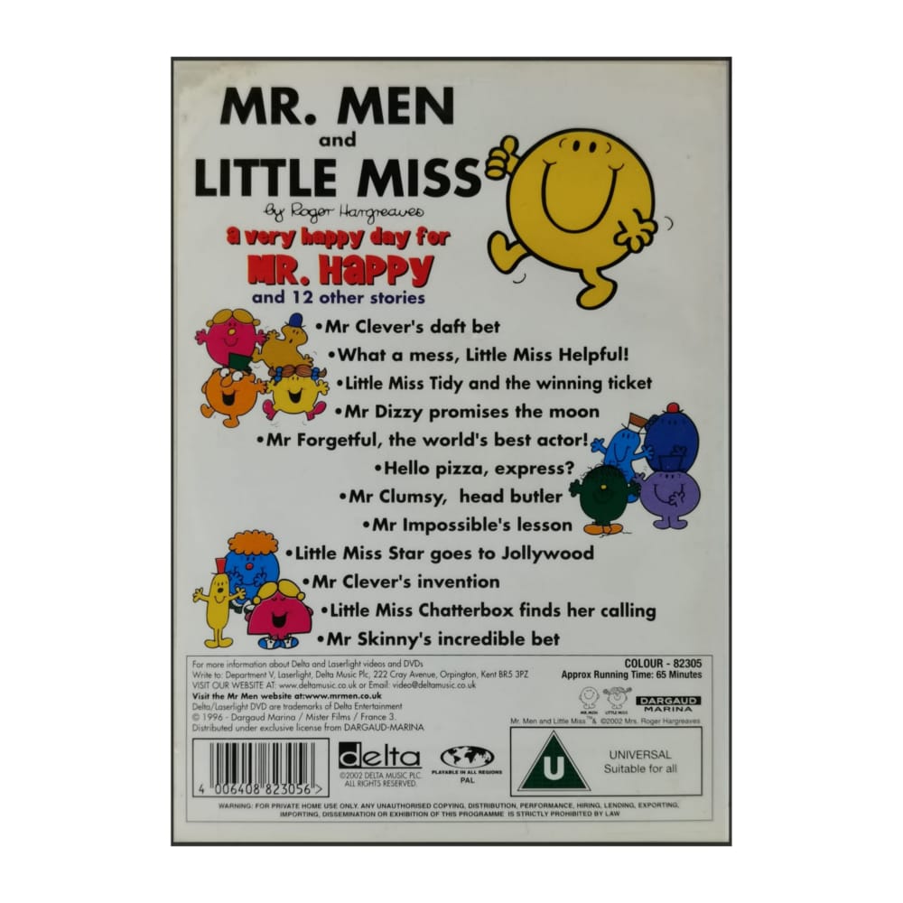 Mr. Men & Little Miss: A Very Happy Day For Mr. Happy And 12 Other Stories