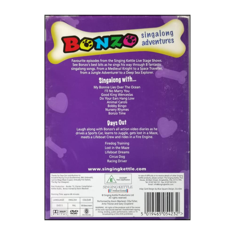 The Singing Kettle: Bonzo Singalong Adventures