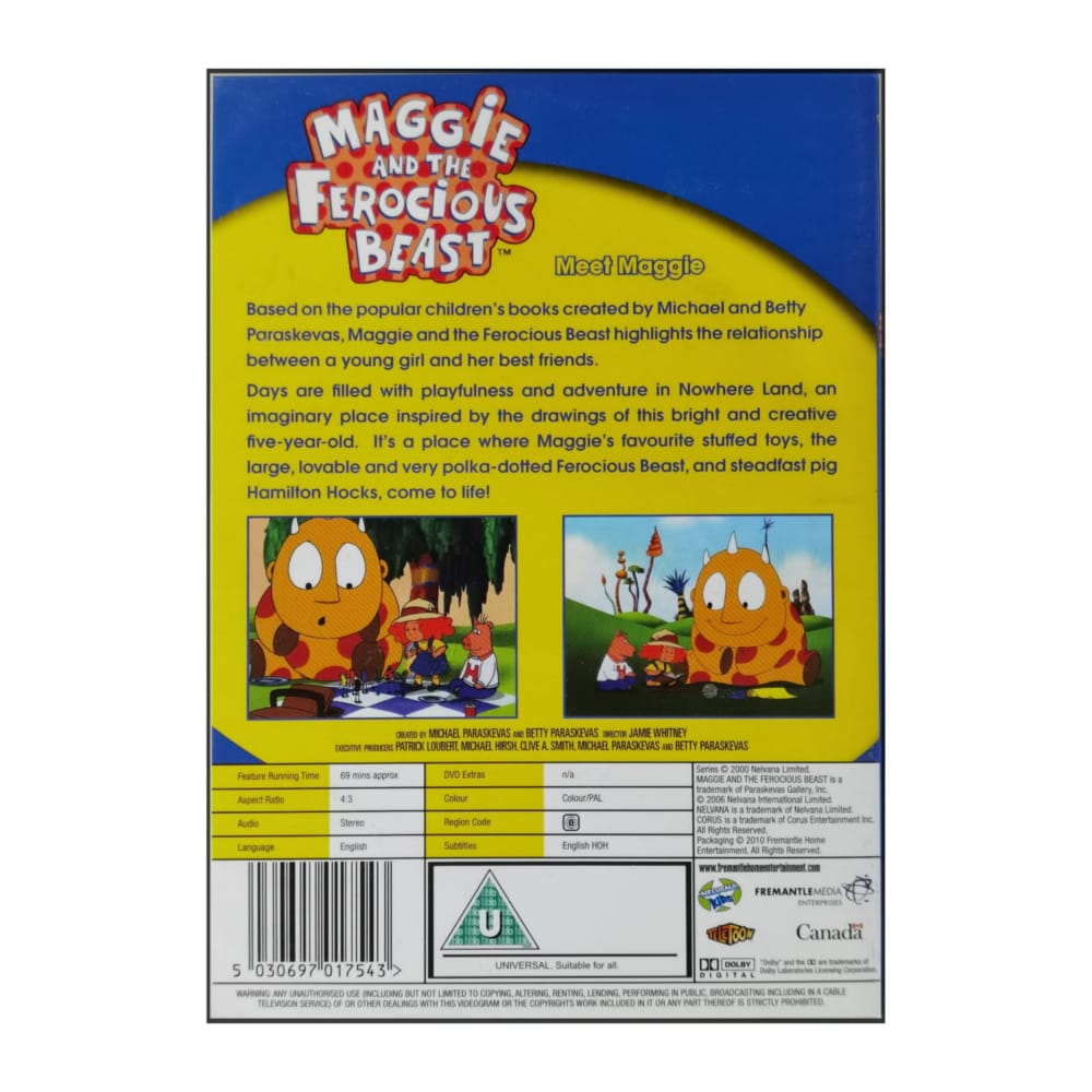 Maggie And The Ferocious Beast: Meet Maggie