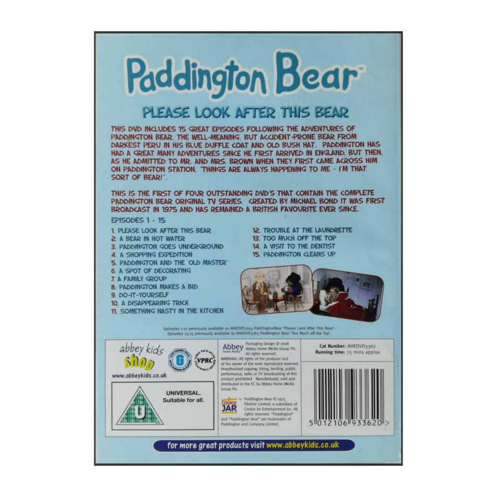 Paddington Bear: Please Look After This Bear And Other Adventures