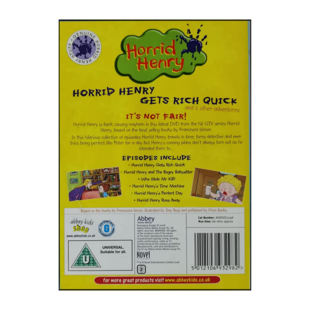 Horrid Henry 4: Gets Rich Quick