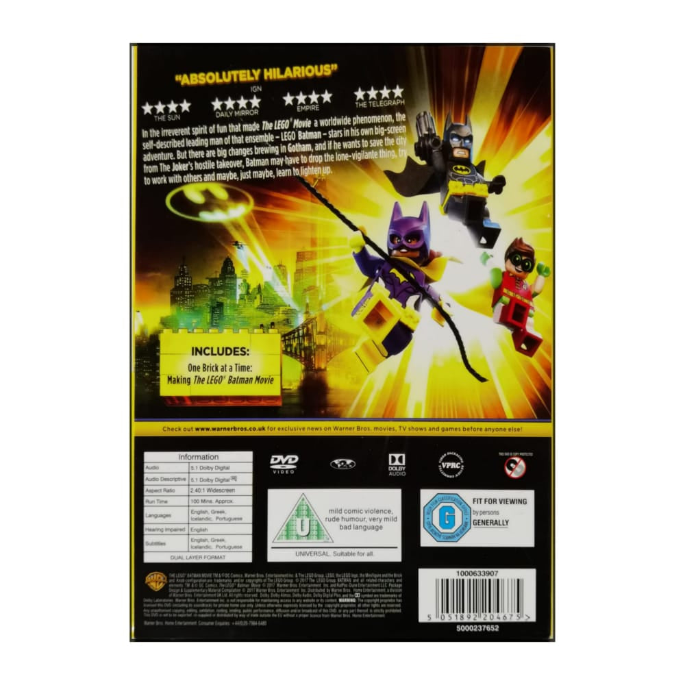 Lego: Batman. The Movie