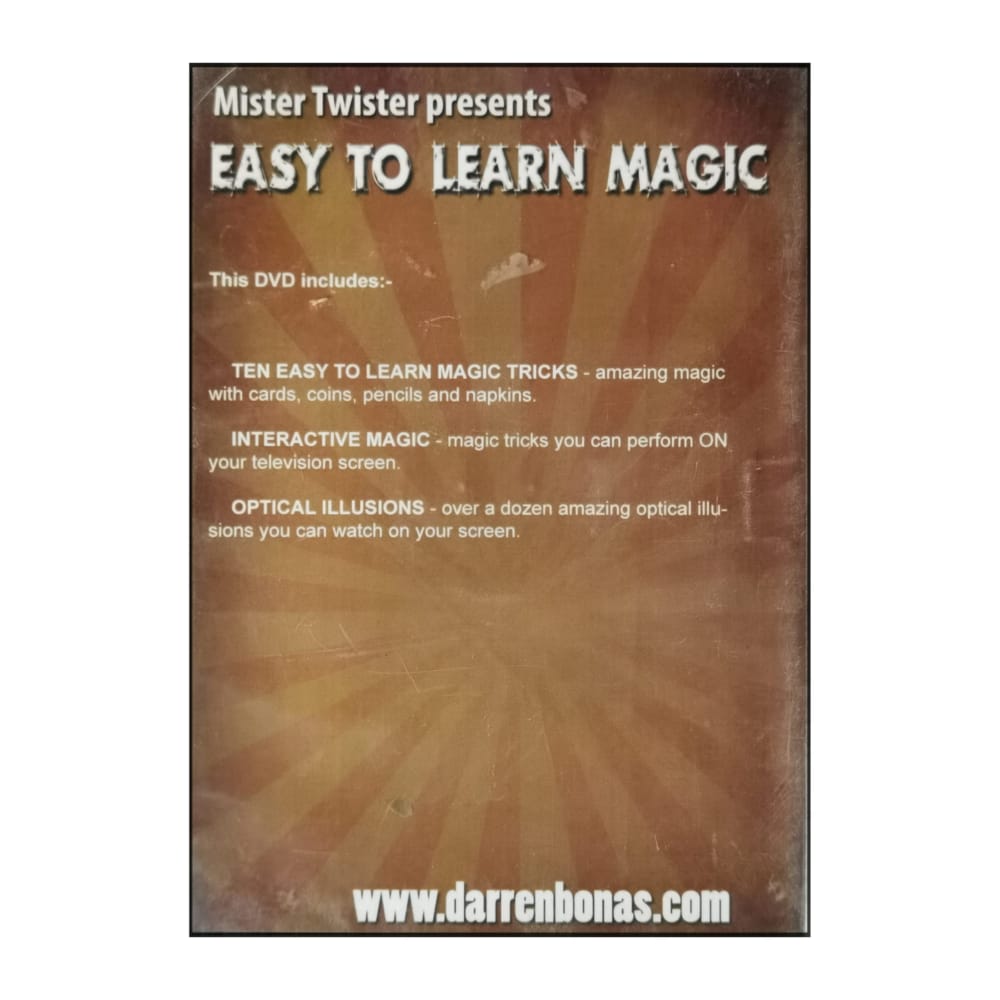 Mister Twister: Easy To Learn Magic
