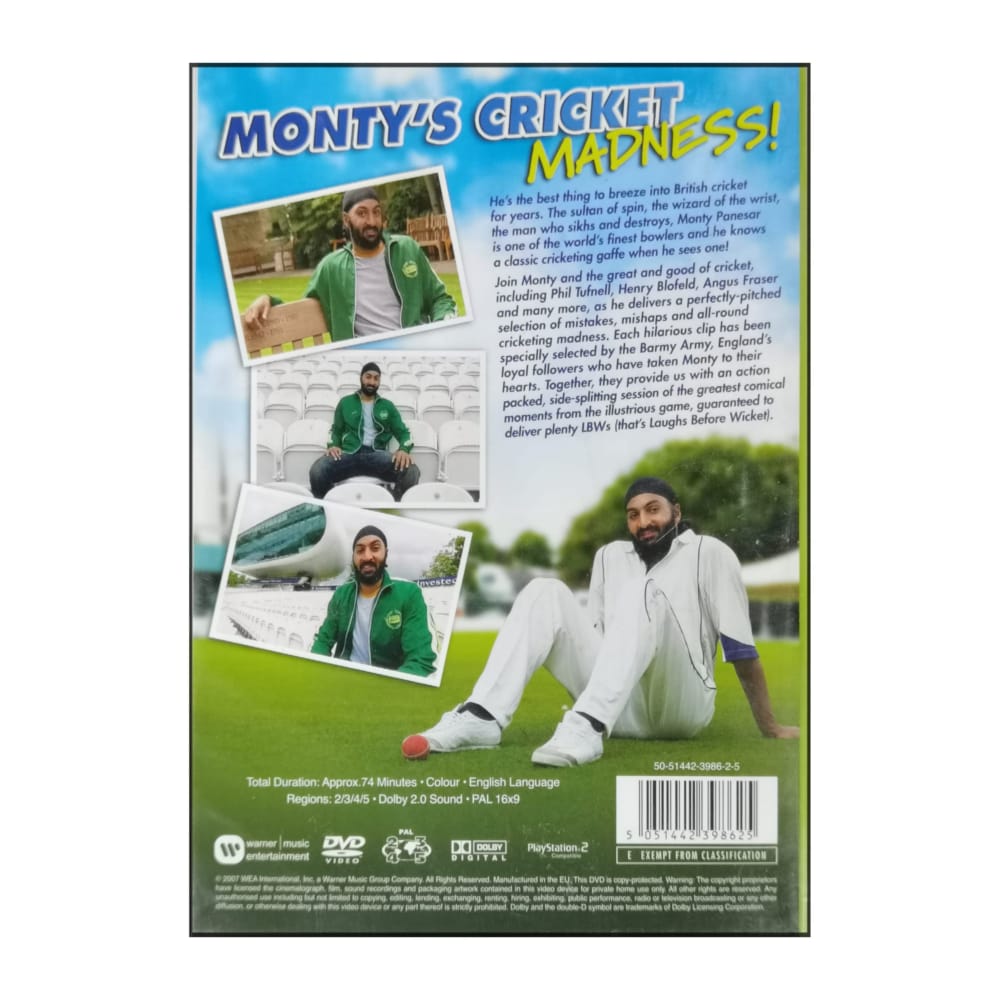 Monty Panesar: Monty'S Cricket Madness