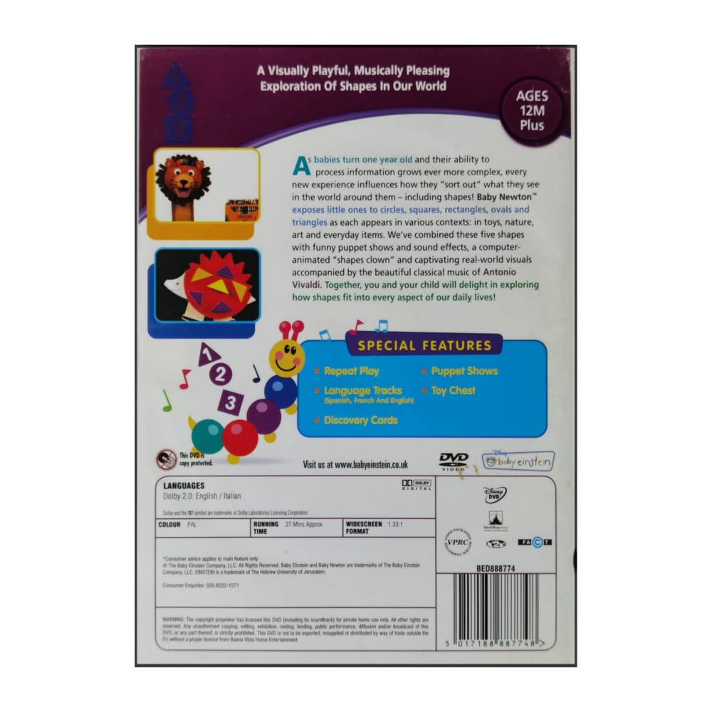 Baby Einstein: Baby Newton: World Of Shapes