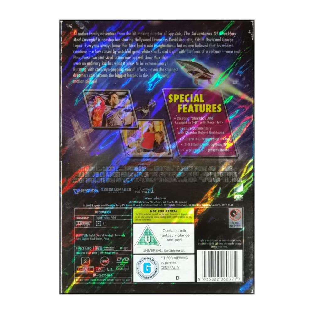 The Adventures Of Sharkboy And Lavagirl In 3-D