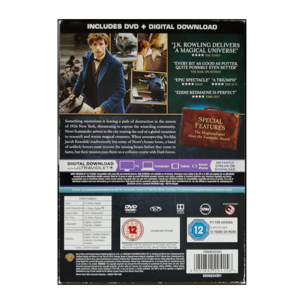 Fantastic Beasts And Where To Find Them