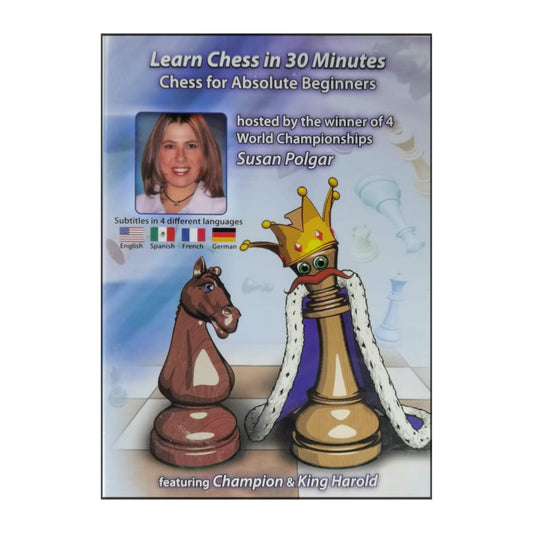 Susan Polgar: Learn Chess In 30 Minutes: Chess For Absolute Beginners