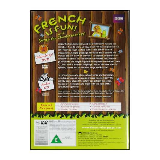 Serge The Cheeky Monkey: French Is Fun