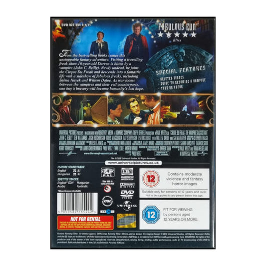 Cirque Du Freak: The Vampire'S Assistant