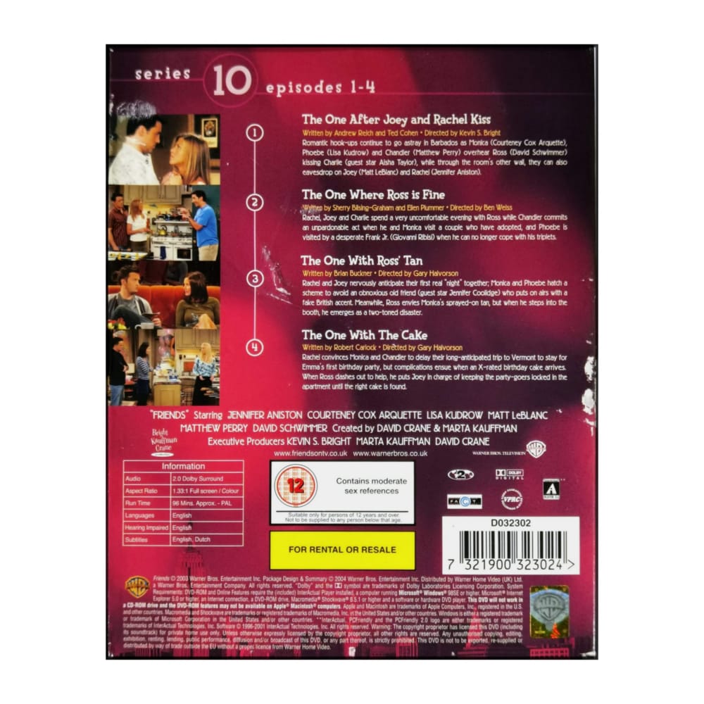 Friends 10 E1-4