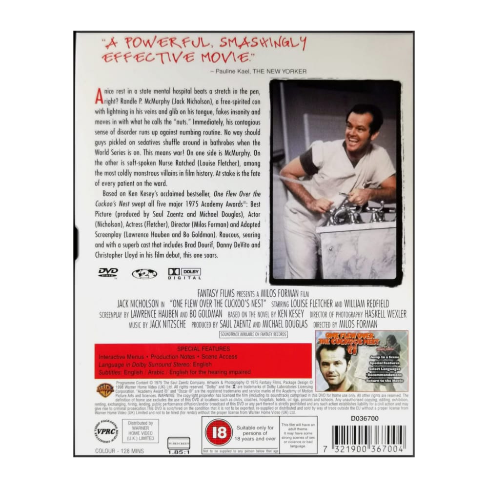 One Flew Over The Cuckoo'S Nest