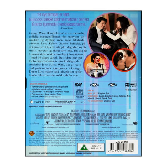 Two Weeks Notice