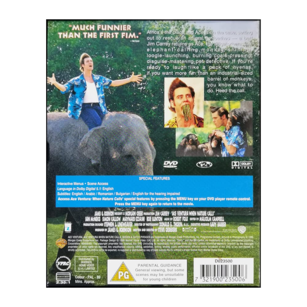 Ace Ventura: When Nature Calls