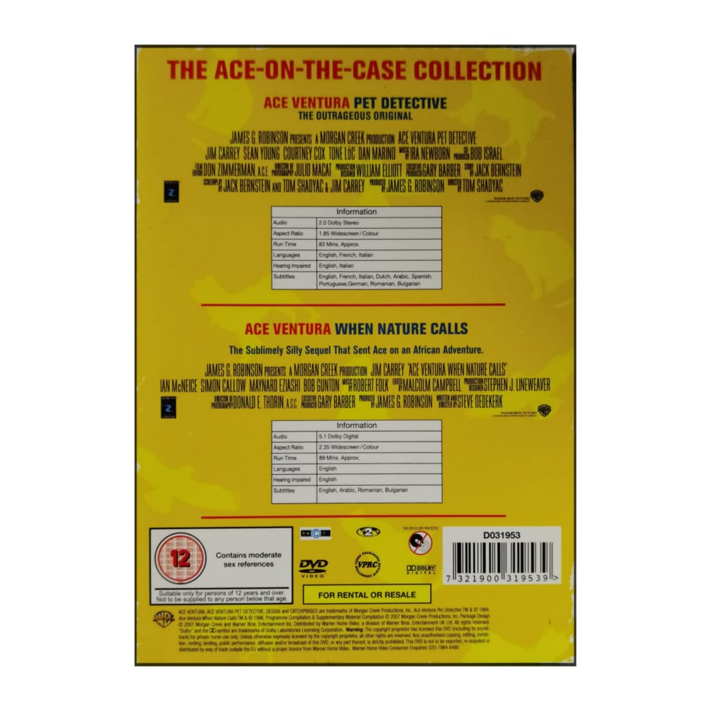 Ace Ventura 1-2