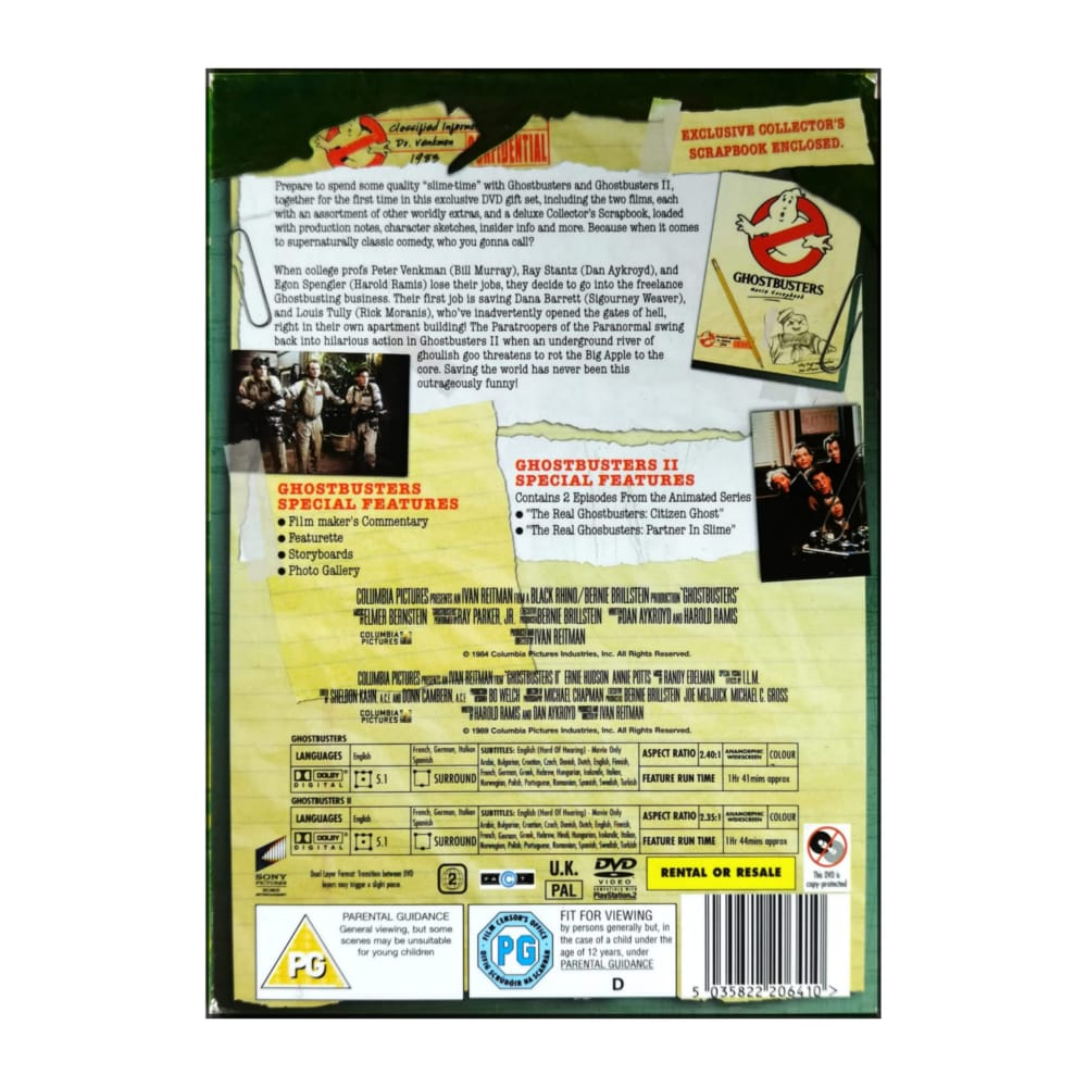 Ghostbusters 1-2