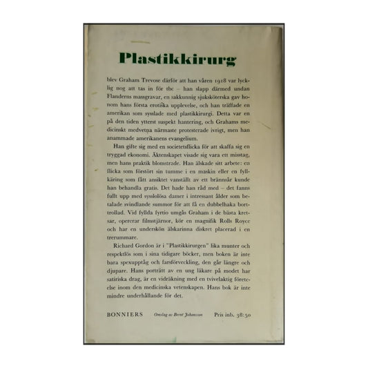 Richard Gordon: Plastikkirurgen