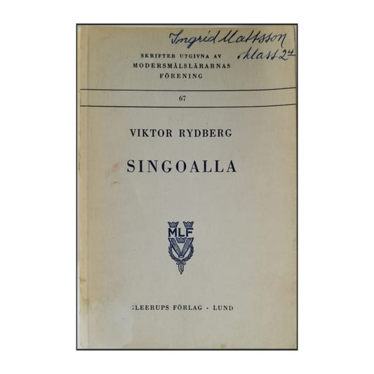Viktor Rydberg: Singoalla