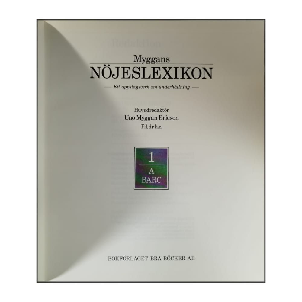 Myggans Nöjeslexikon 1