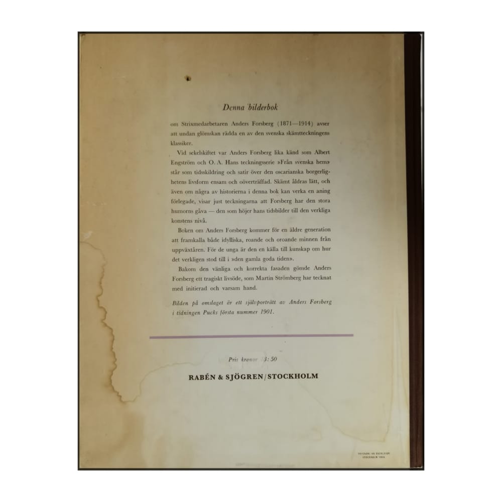 Martin Strömberg: Anders Forsberg: Ett Konstnärsalbum