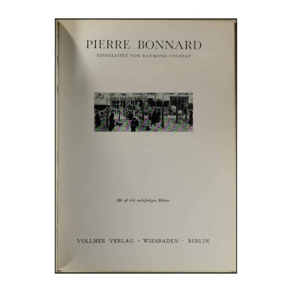 Pierre Bonnard: Vollmer-Kunstbücher