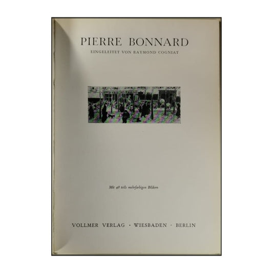 Pierre Bonnard: Vollmer-Kunstbücher