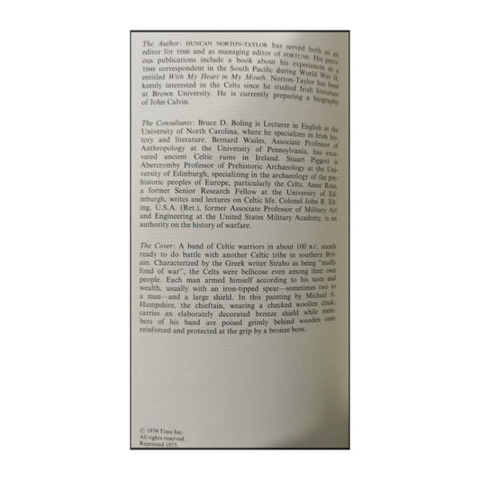 The Emergence Of Man: The Celts