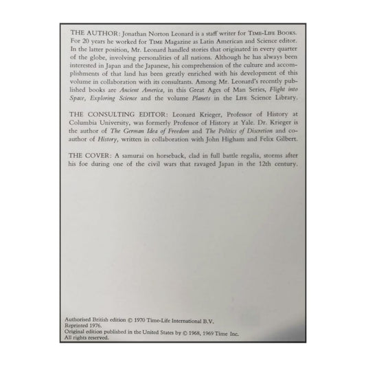 Great Ages Of Man: Early Japan