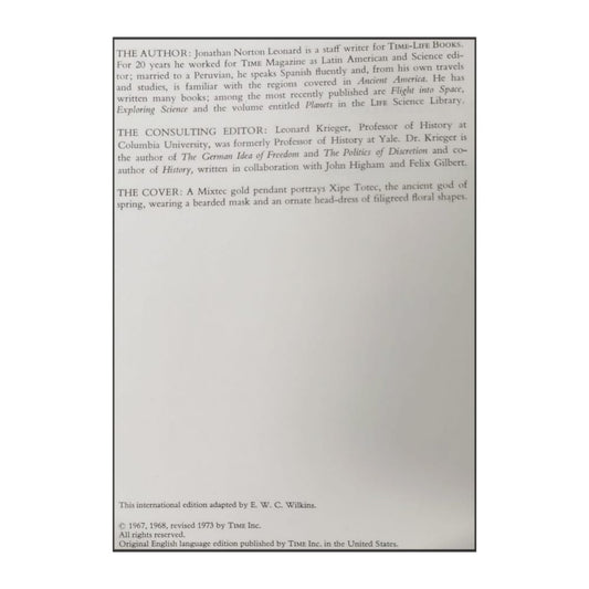 Great Ages Of Man: Ancient America