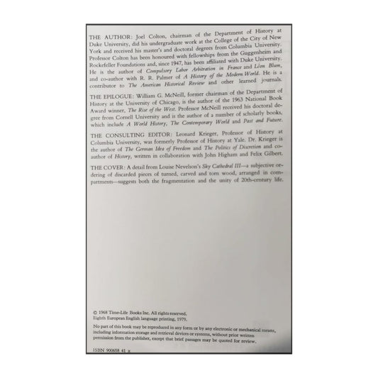 Great Ages Of Man: Twentieth Century