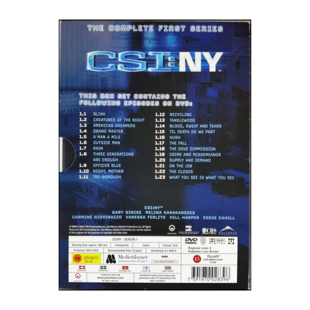 Csi: Crime Scene Investigation Ny 1