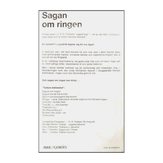 J. R. R. Tolkien: Sagan Om Ringen